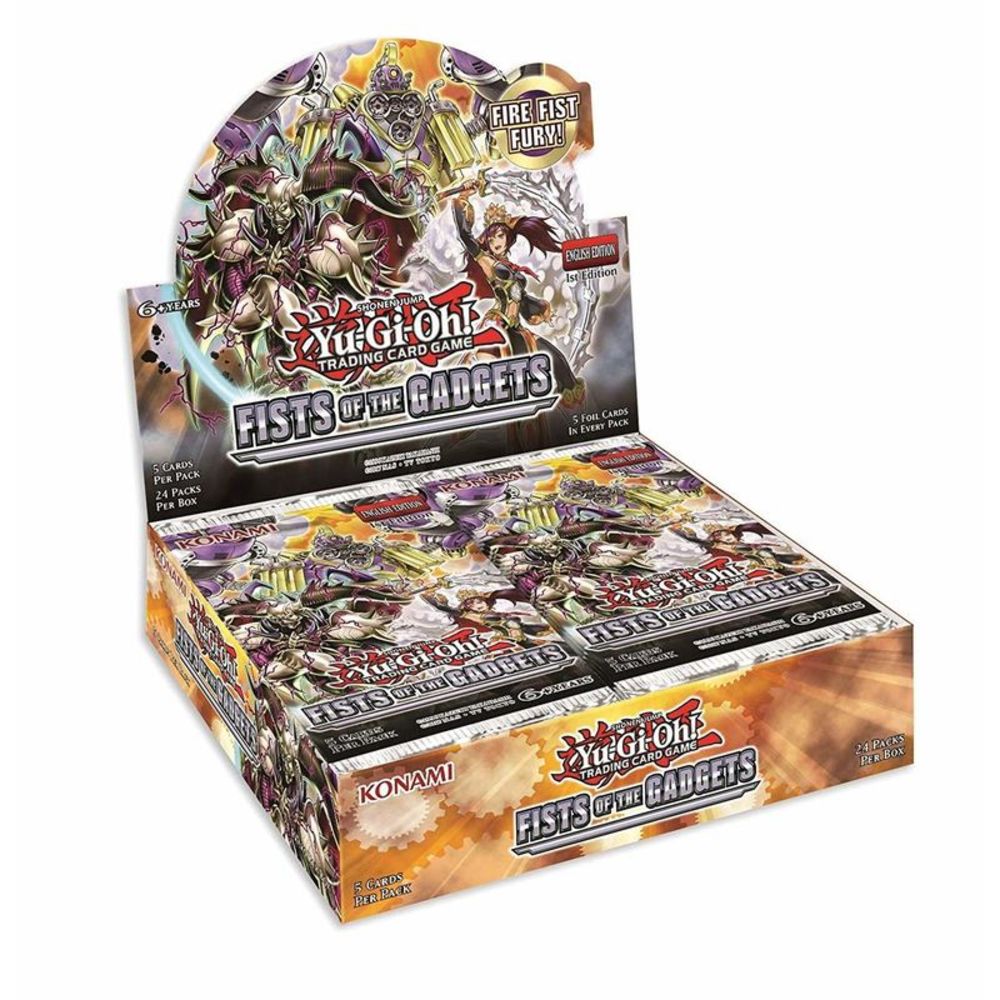 Yu-Gi-Oh! Fists of the Gadgets Booster Box